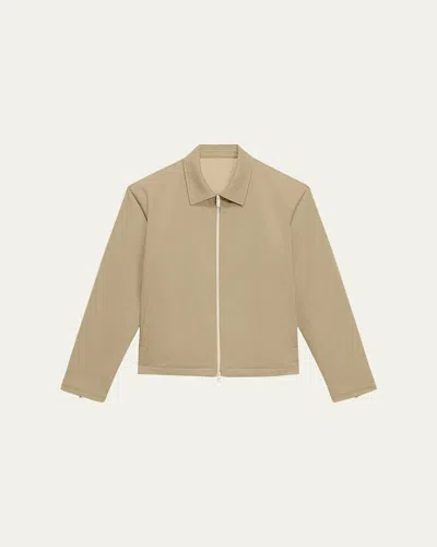 THEORY MEN'S TWILL BLOUSON JACKET