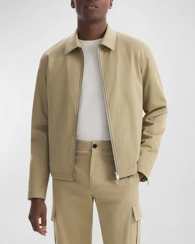 THEORY MEN'S TWILL BLOUSON JACKET