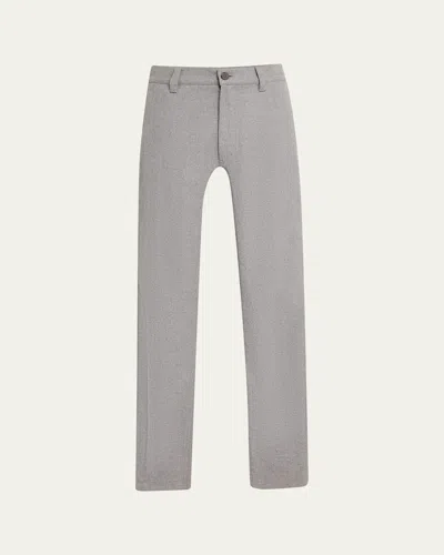 Theory Men's Twill Carpenter Pants In Light Ash Melange