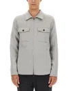 Theory Wool Jacket In Gray