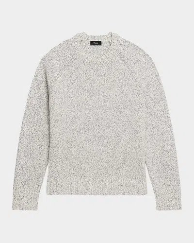 THEORY MEN'S WOOL SOFT TWIST CREWNECK SWEATER