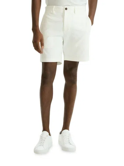 Theory Men's Zaine Stretch Twill Shorts In White