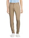 Theory Zaine Slim Straight Stretch Pants In Precision Ponte In Neutral