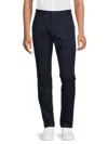Theory Men's Zaine Mid Rise Straight Pants In Eclipse