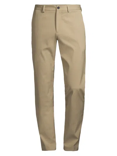 Theory Men's Zaine Neoteric Slim-fit Pants In Brown