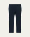 Theory Zaine Hanson Twill Slim Fit Pants In Baltic