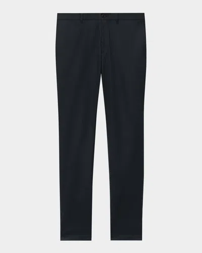 Theory Men's Zaine Pants In Hanson Twill In Blk