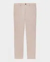 Theory Men's Zaine Pants In Hanson Twill In Earl Gry