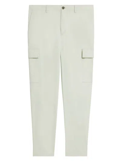 Theory Men's Zaine Pants In Hanson Twill In Limestone