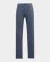 Theory Men's Zaine Pants In Precision Ponte In Dsty Bl M