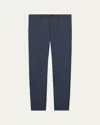 Theory Men's Zaine Precision Ponte Slim-straight Chino-style Pants In Finch