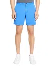 Theory Men's Zaine Slim-straight Chino Shorts In Blue