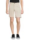 Theory Men's Zaine Solid Shorts In Sand
