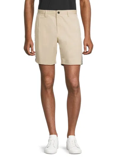 Theory Men's Zaine Solid Shorts In Sand