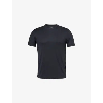 Theory Mens Sarior Short-sleeve Modal-jersey T-shirt Black