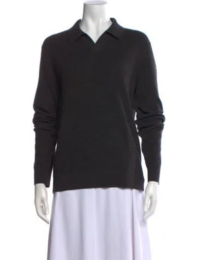 Pre-owned Theory Merino Wool Sweater In Multi