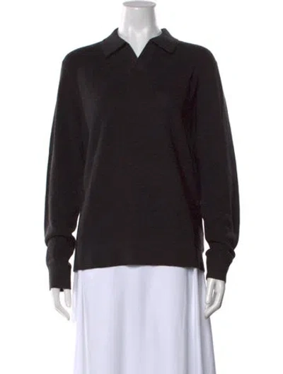 Pre-owned Theory Merino Wool Sweater W/ Tags In Black