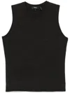 Theory Merino Wool Vest In Grey