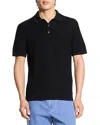 Theory Goris Viscose Blend Short Sleeve Polo