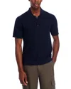 Theory Mesh Short Sleeve Polo In Tactile Cotton