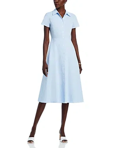 Theory Midi Shirtdress In Skylight | ModeSens