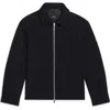 Theory Hazelton Lightweight Shirt Jacket In Black