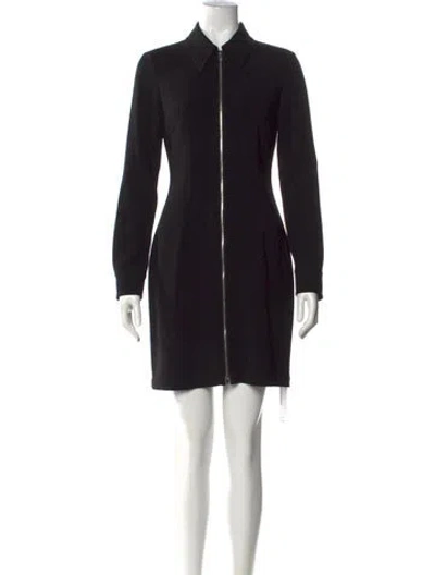 Pre-owned Theory Mini Dress W/ Tags In Black