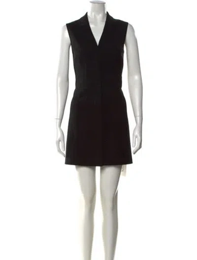 Pre-owned Theory Mini Dress W/ Tags In Black