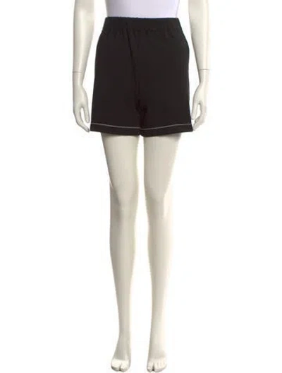Pre-owned Theory Mini Shorts W/ Tags In Black