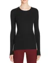 Theory Slim-fit Wool-blend Pullover Sweater In Black