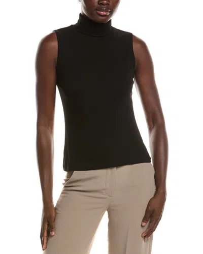 Theory Mock Cable Wool & Cashmere-blend Sweater In Black
