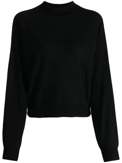 THEORY MOCK-NECK KNITTED JUMPER