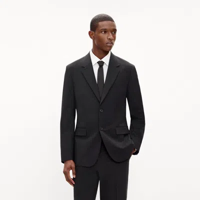 Theory Modern Blazer In Stretch Wool In Black