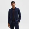 Theory Morton Blazer In Stretch Corduroy In Baltic