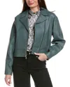 Theory Moto Jacket In Blue