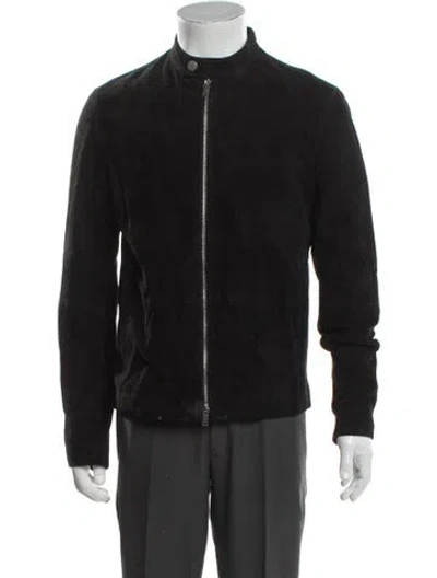 Pre-owned Theory Moto Jacket W/ Tags In Black