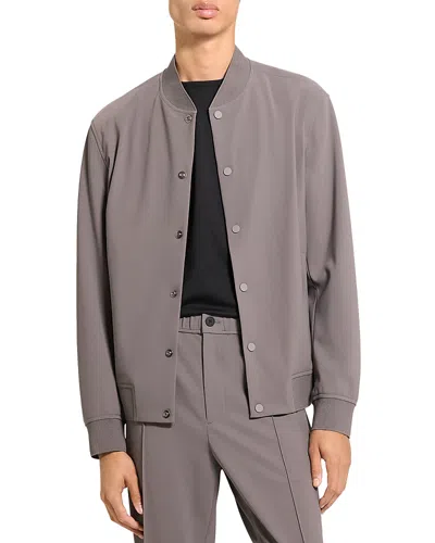 THEORY MURPHY BOMBER JACKET IN PRECISION PONTE