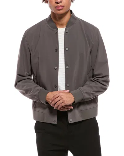 Theory Murphy Precision Ponte Jacket In Gray