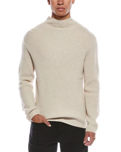 THEORY NARDO WOOL & CASHMERE-BLEND MOCK NECK SWEATER