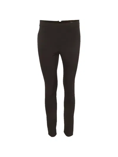 Pre-owned Theory Navalane Becker Skinny Trousers In Black