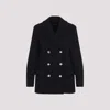 Theory Baltic Blue Recycled Wool Peacoat In Navy Blue
