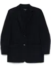 Theory Navy Blue Wool Cashmere Blazer