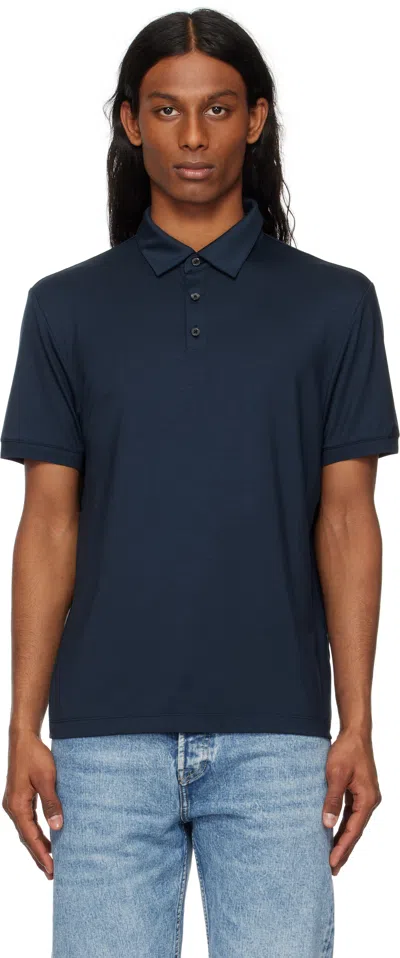 Theory Navy Noran Polo