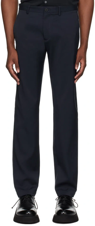 Theory Navy Zaine Trousers