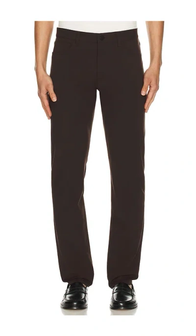 Theory Neoteric Twill Raffi Pant In Brown