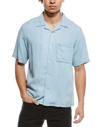 Theory Noll Shirt In Blue
