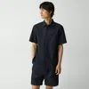 Theory Noll Short-sleeve Shirt In Summer Denim