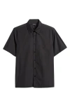 Theory Noll Soft Lawn Short Sleeve Button-up Shirt