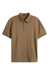 Theory Noran Polo In Brown