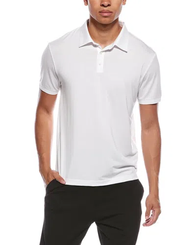 Theory Noran Polo Shirt In White